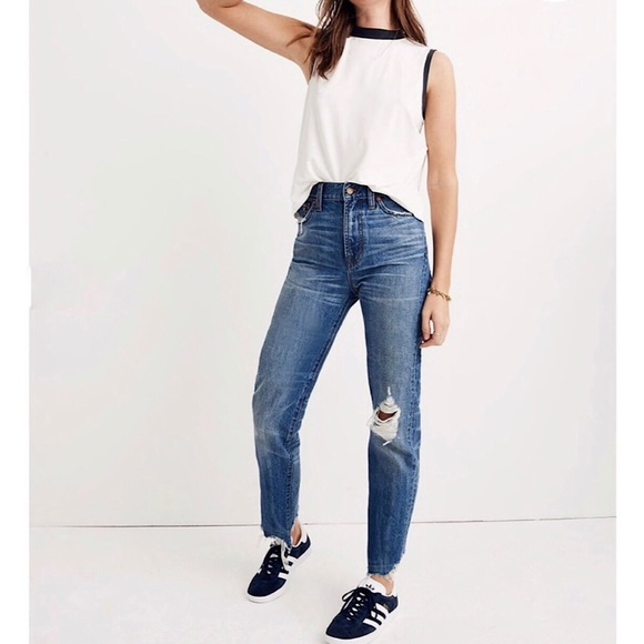 Madewell Denim - Madewell The Perfect summer Jeans Destructed